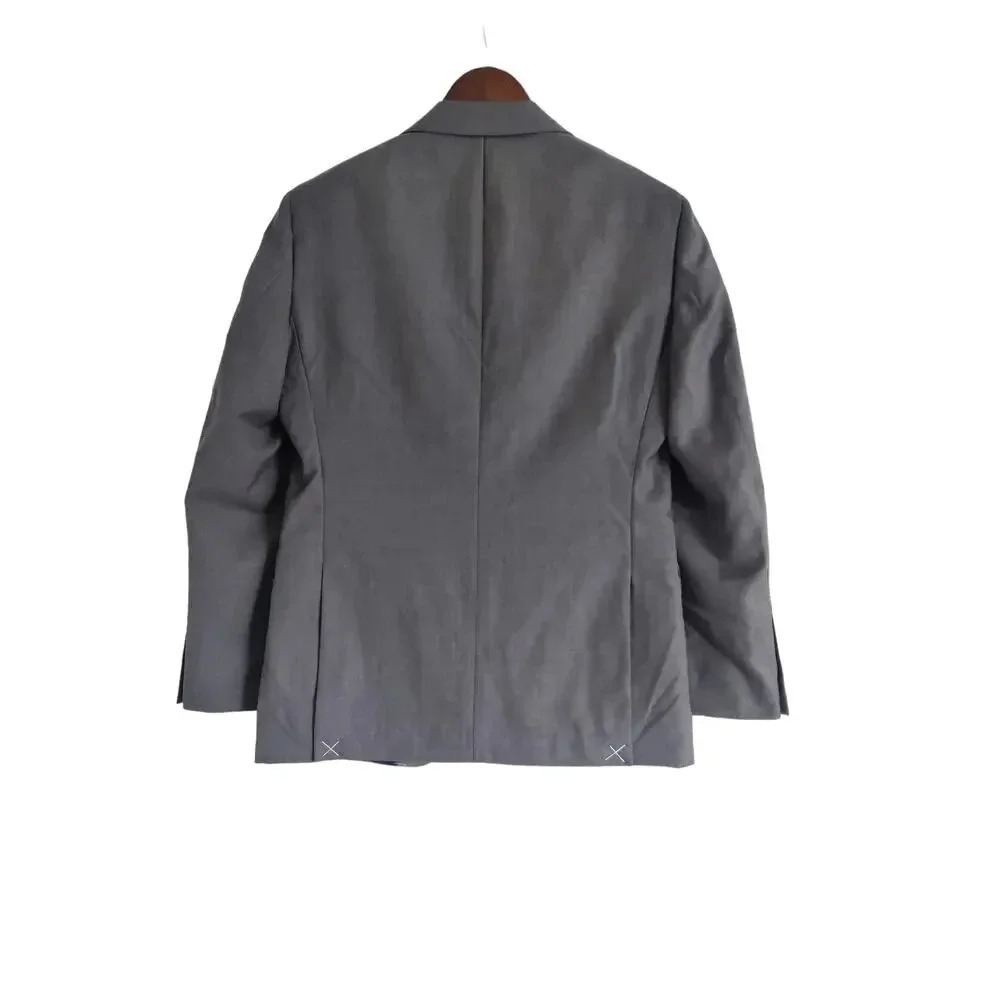 Alton Lane Suit Jacket Sport‎ Blazer Wool Blend Gray Business Tailor Fit  38S - Picture 2 of 7